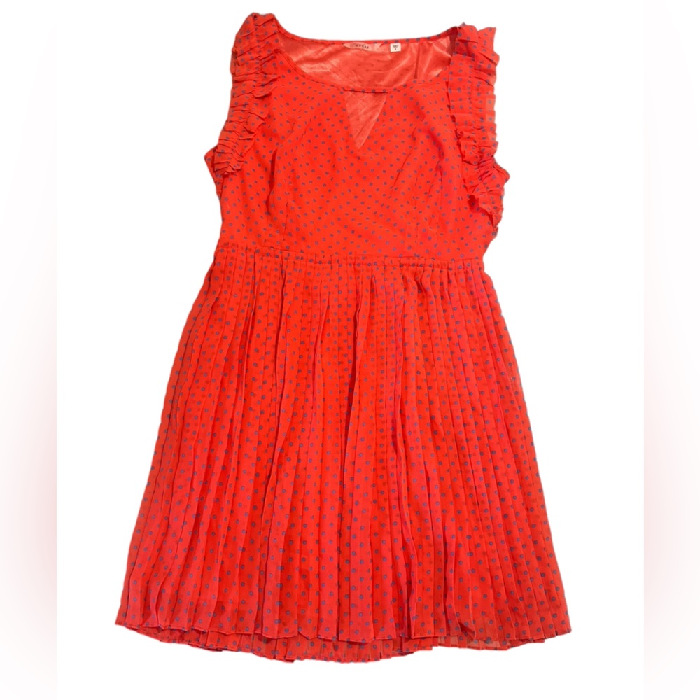 Guess Red/Blue Polka Dor Dress Size 8